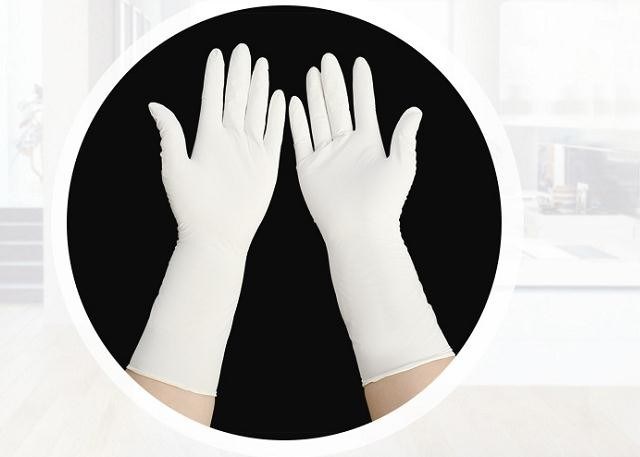 EN455 Safety Standard Acid Resistance Gloves 100pcs Bag Chemical Resistant Protective Equipment Industrial Grade Durable